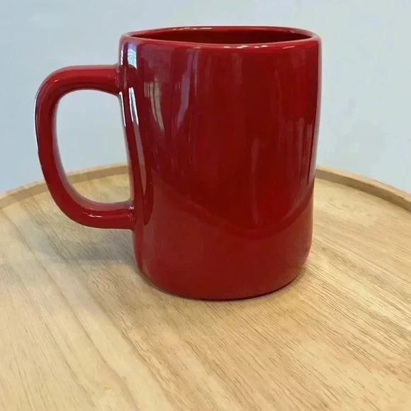 Rae Dunn Express Your Elf‎ holiday large red and white Mug - Picture 3 of 4